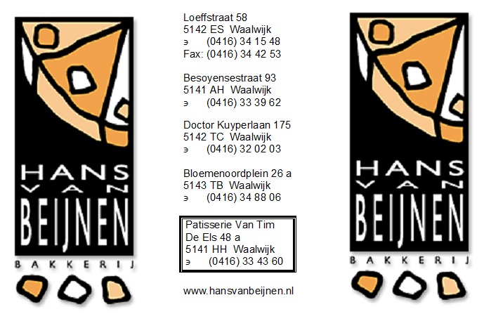 Bakkerij Hans van Beijnen